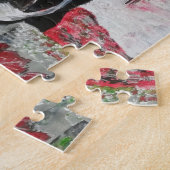 ウマの馬絵画乗 ジグソーパズル (側面)