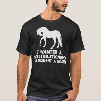 ウマの馬蹄形 Tシャツ