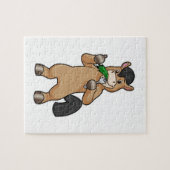 ウマアット食べ物ビーガン ジグソーパズル (横)