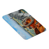 ウマインサドルバイウ熱狂するマンマウンテンモンタナ マグネット (右側)