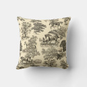 ウマエレガントーズ素朴ツリーベージュタントワール クッション (裏面)