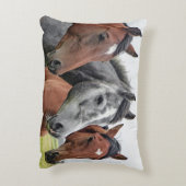 ウマエレガントーズ装飾用クッション各側違う アクセントクッション (裏面(縦))