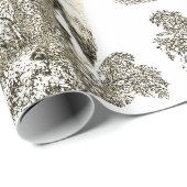 ウマエレガント素朴ズベージュトイレシームレス ラッピングペーパー (ロールコーナー)