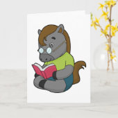 ウマオタ本眼鏡 カード (黄色い花)