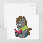 ウマオタ本眼鏡 ポストカード (正面/裏面)