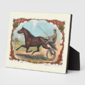 ウマオンホイールヴィンテージ競走馬 フォトプラーク (側面)