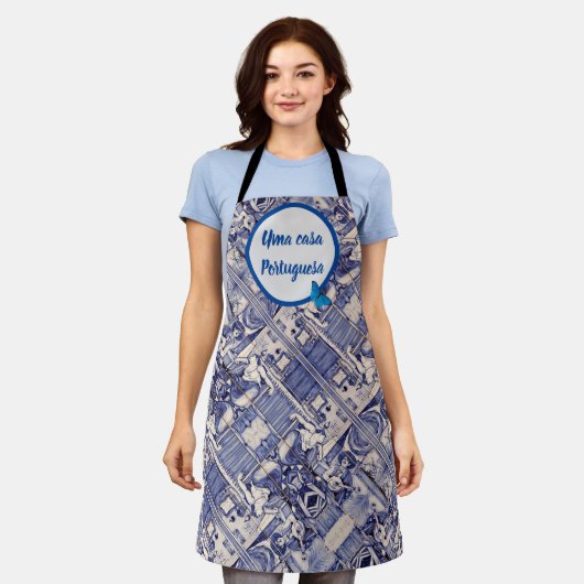 ウマカーサポルトゲサ エプロン (着用した状態)