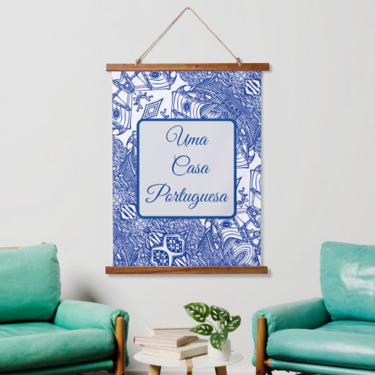 ウマカーサポルトゲサ 吊り下げ型タペストリー (リビング)