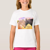 ウマガール-ガールズ Tシャツ (正面)