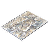 ウマコーヒー茶とインクスパイラルノート ノートブック (左側)