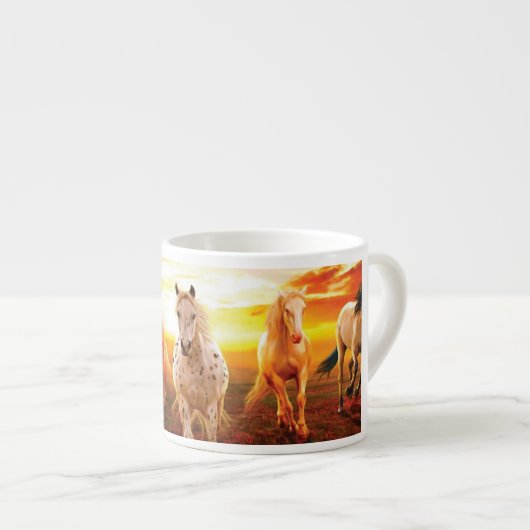 ウマズアットサンセット装飾用クッション エスプレッソカップ (正面右)