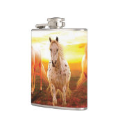 ウマズアットサンセット装飾用クッション フラスク (左)