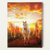 ウマズアットサンセット装飾用クッション プランナー手帳 (裏面)