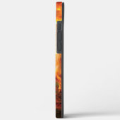 ウマズアットサンセット装飾用クッション Case-Mate iPhoneケース (裏面 / 左)