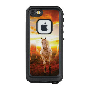 ウマズアットサンセット装飾用クッション LifeProof FRÄ’ iPhone SE/5/5sケース