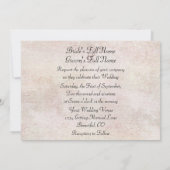 ウマズグレーズエクエストリアン結婚式招待状 招待状 (裏面)