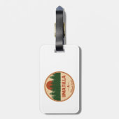 ウマティラ・ナショナル・フォレスト ラゲッジタグ (裏面縦)