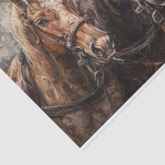 ウマトリオウェスタン素朴デクページ 薄葉紙 (詳細)