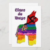 ウマピナタシンコデマヨ 招待状 (正面/裏面)