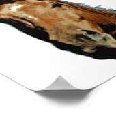 ウマポスタープリント ポスター (角)