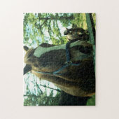 ウマポートレート ジグソーパズル (縦)