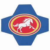 ウマメダリオンサッカーボール、カントリー西部ボール サッカーボール (フラット)