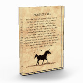 ウマメモリアルトリビュートスピリチュアル フォトブロック (左)