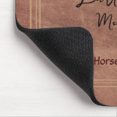 ウマランチビジネスカスタマイズ可能クロスロゴ マウスパッド (コーナー)