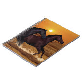 ウマランニングーズ海夕日 ノートブック (左側)