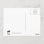 ウマランニングーズ満月はがき ポストカード (裏面)