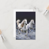 ウマランニングーズ装飾用クッション カード (正面/裏面インサイチュ)