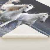 ウマランニングーズ装飾用クッション シェルパブランケット (3/4)