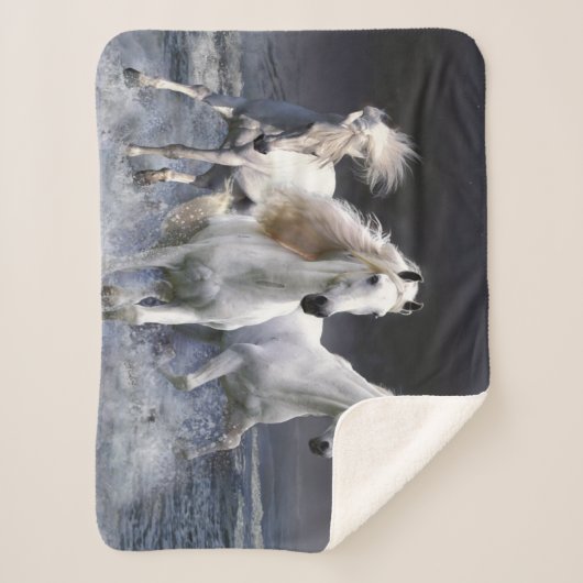 ウマランニングーズ装飾用クッション シェルパブランケット (正面)