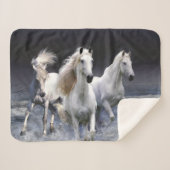 ウマランニングーズ装飾用クッション シェルパブランケット (正面(横))