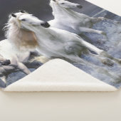 ウマランニングーズ装飾用クッション シェルパブランケット (3/4)