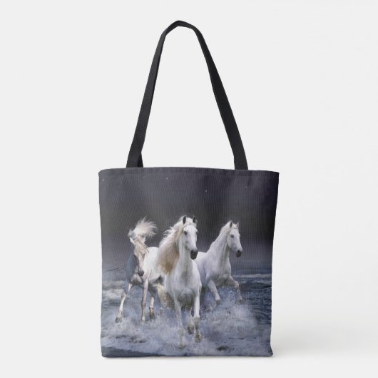 ウマランニングーズ装飾用クッション トートバッグ (裏面)