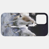 ウマランニングーズ装飾用クッション iPhoneケース (裏面横)