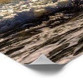 ウマランニングーズ・イン・ザ・サーフ ポスター (角)