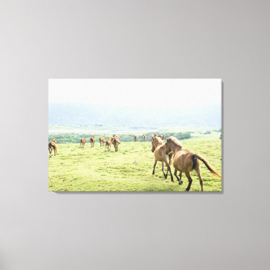 ウマランニングーズ キャンバスプリント (正面)