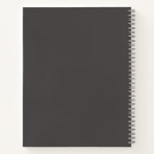 ウマランニングーズ – 学校ノート ノートブック (裏面)