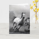 ウマランニングー カード (黄色い花)