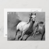 ウマランニングー ポストカード (正面/裏面)