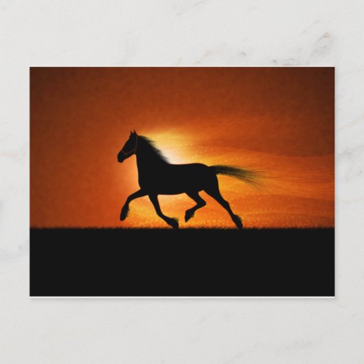 ウマランニングー ポストカード (正面)