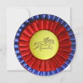 ウマリボン第13回誕生日パーティーの招待 招待状 (正面)