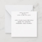 ウマン・フェンス！ポストカード ノートカード (裏面)