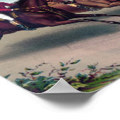 ウマースレーシング絵画ズデコペプリント ポスター (角)