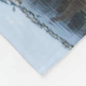 ウマーズ・クロッシング・ザ・クリーク フリースブランケット (角)