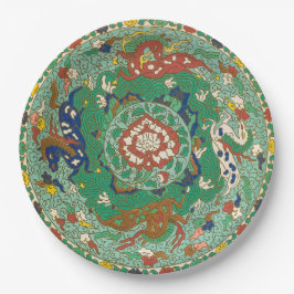 ウマ中国のーズデザイン紙プレート ペーパープレート