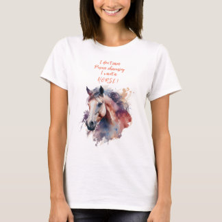 ウマ中毒性Tシャツ Tシャツ