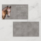 ウマ名刺 名刺 (正面/裏面)